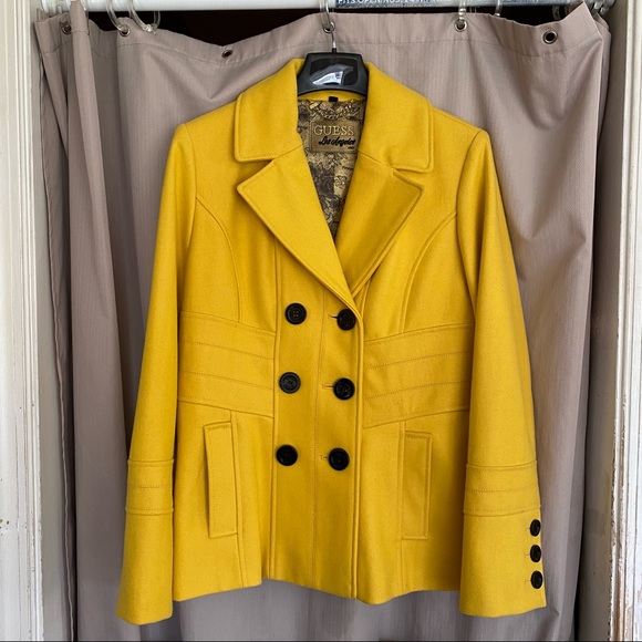 Guess Jackets & Blazers - Women’s Guess Peacoat